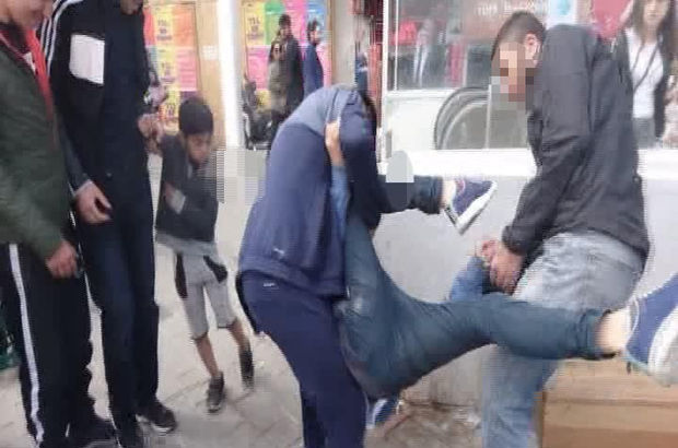 Taksim’de madde bağımlısı çocukların yürek burkan görüntüleri