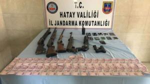 Hatay'da uyuşturucu ve kaçakçılık operasyonu