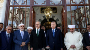 Erdoğan, Fatih Sultan Mehmet Türbesi'nin açılışını yaptı