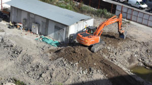 İzmir'de inşaat temelinden tarih çıktı