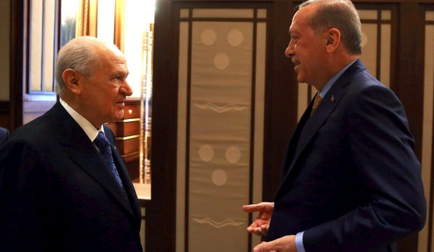 Beştepe'de Erdoğan Bahçeli zirvesi başladı!