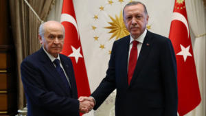 Erdoğan-Bahçeli zirvesi sona erdi