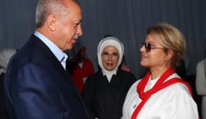 Erdoğan Yenikapı'da Çiller'le görüştü