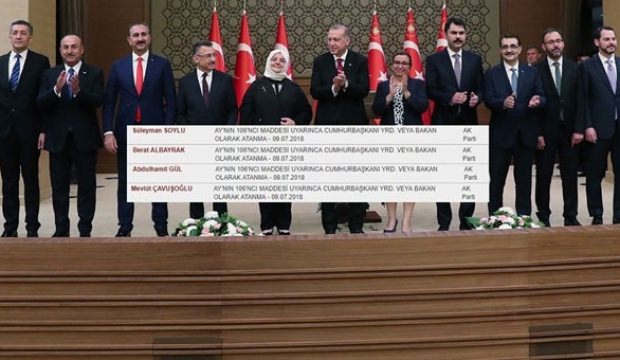4 bakan vekillikten istifa etti!