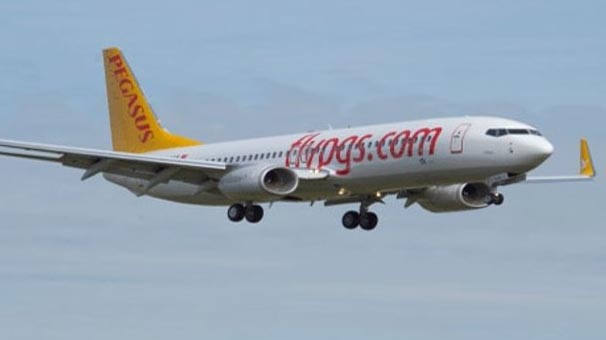 Pegasus uçağından Zagrep'e zorunlu iniş