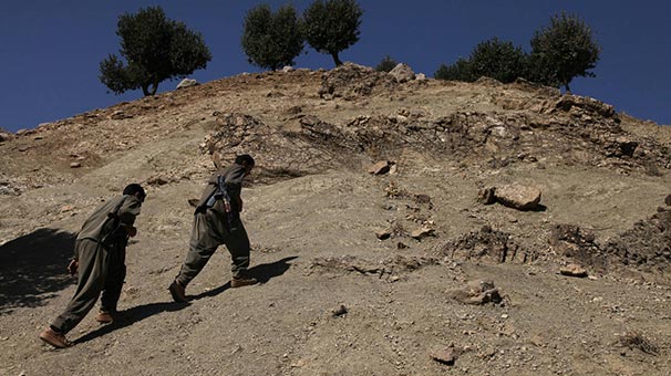 PKK'lı teröristlerden