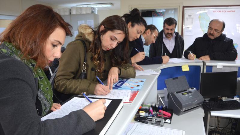 Avcılar'da, Öykü Arin ve diğer lösemili hastalar için kök hücre bağışı sırası