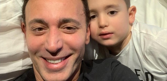 Mustafa Sandal'ın baba-oğul tatili