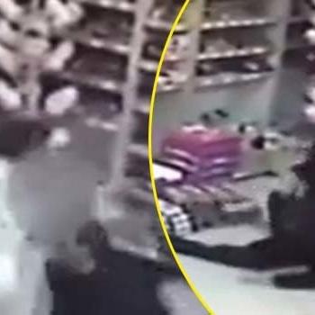 Taciz iddiasına 'kick boks'la müdahale