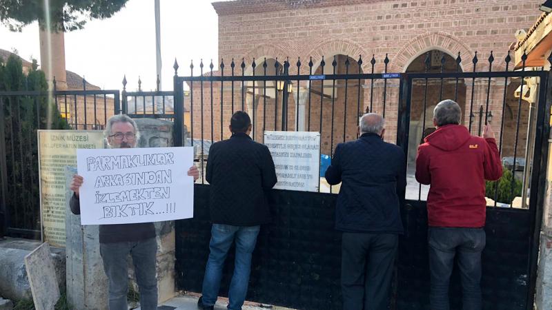 İznik Müzesi'nin 7 yıldır kapalı olmasına tepki