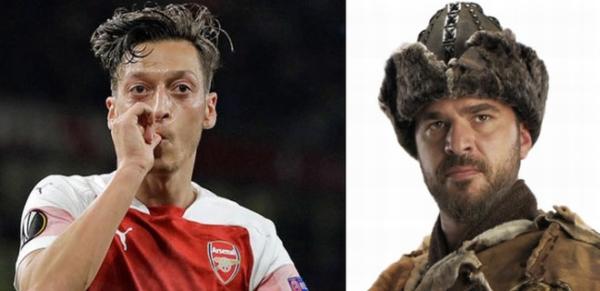 Mesut Özil soluğu 'Ertuğrul'un yanında aldı