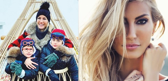 Çağla Şıkel'den oğullarına 7 bin dolarlık hediye