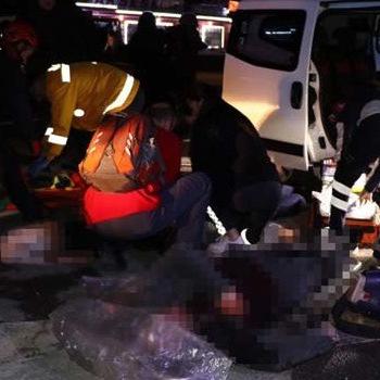 Son dakika! Otobüs hafif ticari ile çarpıştı: Ölü ve yaralılar var