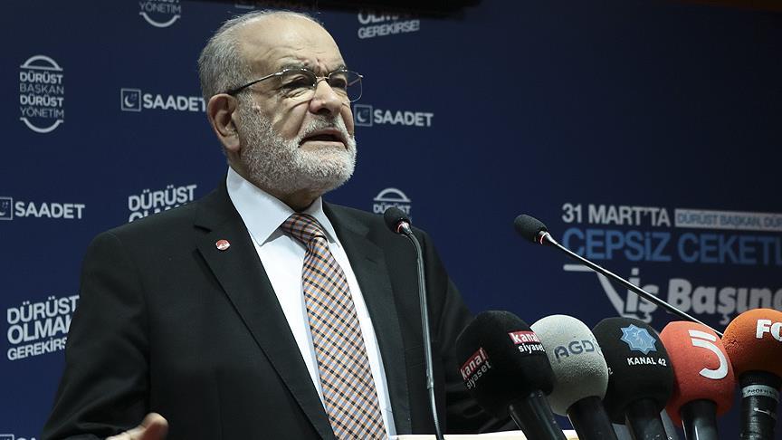 Karamollaoğlu'ndan 'İdris Naim Şahin' Açıklaması