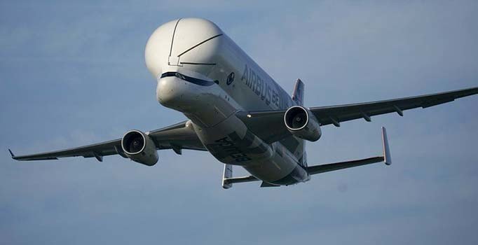 Dev kargo uçağı Airbus Beluga XL deneme uçuşlarını tamamladı