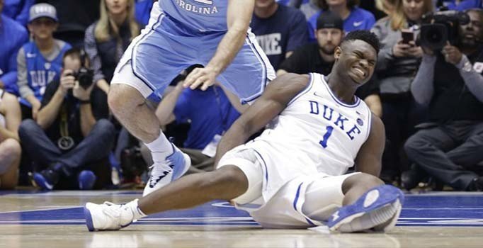 Williamson'ın ayakkabısı parçalandı, Nike hisseleri düştü