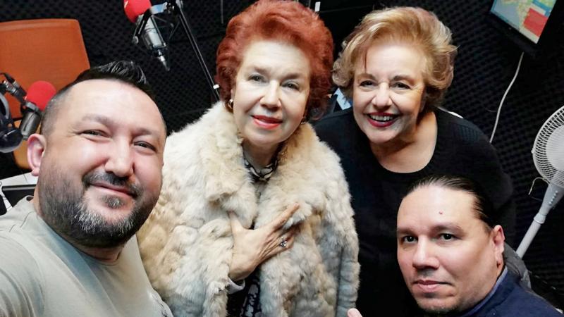 Tiyatronun iki usta ismi Ulusal Radyo'nun konuğu oldu