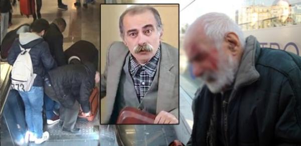 Hikmet Karagöz yürüyen merdivenden düşerek yaralandı