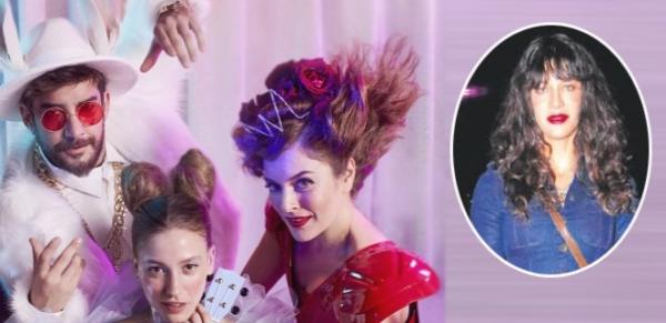 Berrak Tüzünataç 'Alice' müzikalini izledi