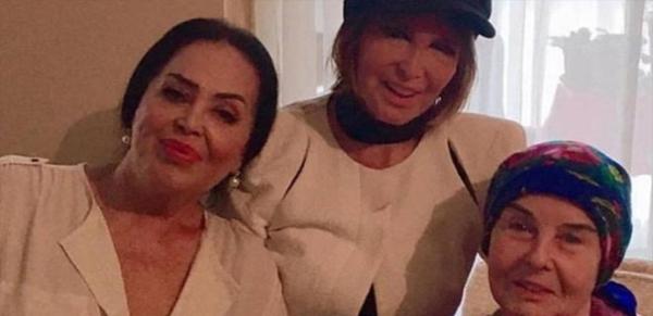 Filiz Akın ve Türkan Şoray’dan Fatma Girik’e ziyaret