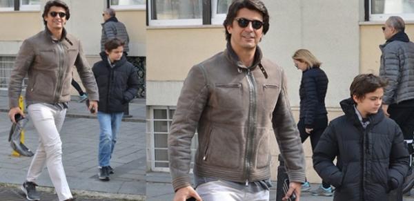 İbrahim Kutluay keyifli haliyle dikkat çekti