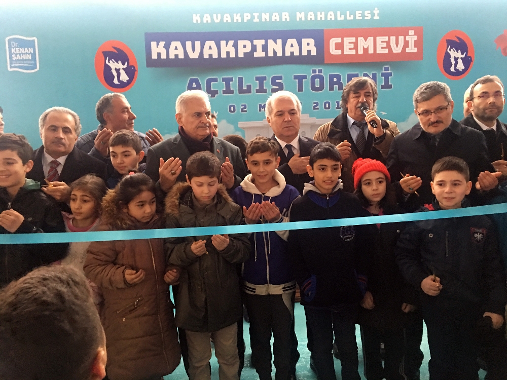 Binali Yıldırım Kavakpınar Cemevi'nin Açılışını Yaptı
