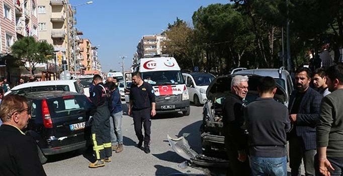 Polis memurunu darp etti, yakalandığında kopan saçları elindeydi