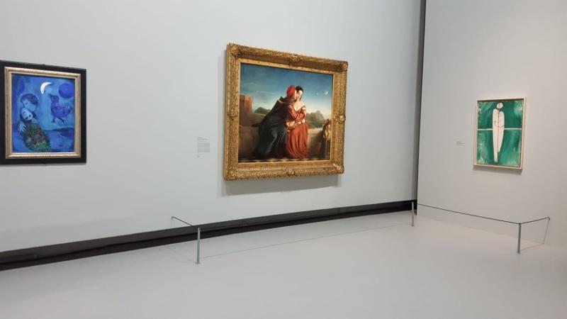 Semiha Berksoy'un ünlü tablosu ' Ay Işığında Aşk', Paris'te!