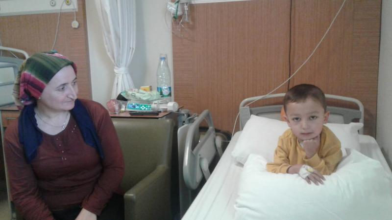 Küçük Yusuf yaşama tutunmak için kalp nakli bekliyor