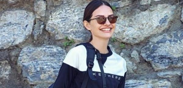 Yasemin Özilhan'ın doğa yürüyüşü
