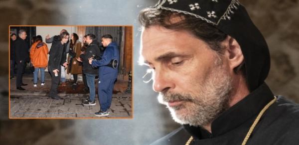 Erdal Beşikçioğlu gala yerine sokakta eğlendi