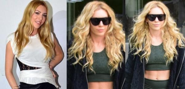 Sinem Kobal muhabirlere yüz vermedi