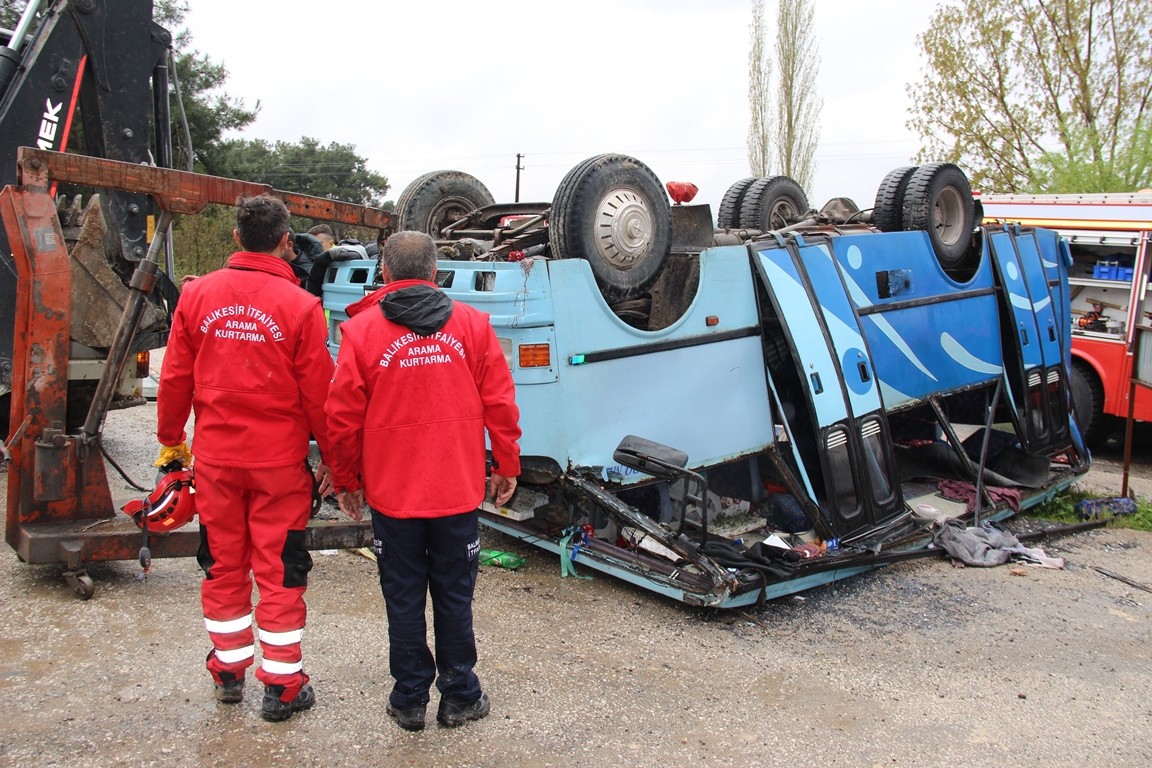 SOMA'DAKİ TRAFİK KAZASI