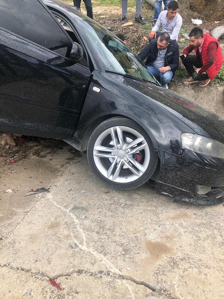 GENÇ FUTBOLCU KAZADA AĞIR YARALANDI