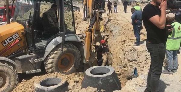 Başakşehir'deki bir inşaatta göçük