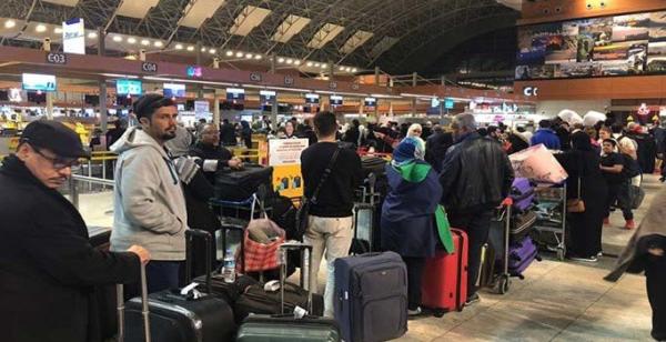 Sabiha Gökçen'de 'Büyük Göç' yoğunluğu