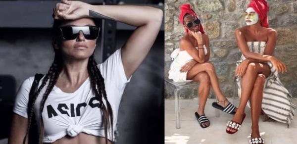 Eda Taşpınar'ın keyfi yerinde