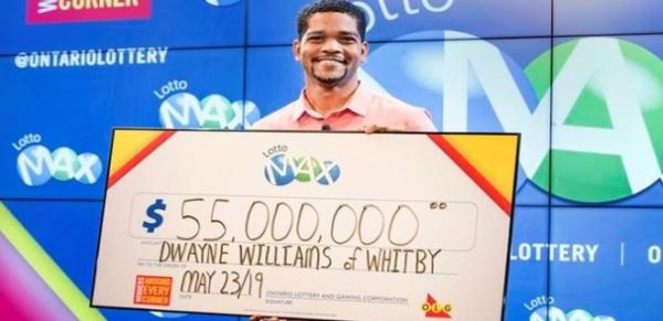 Piyangodan tam 55 milyon dolar kazandı!