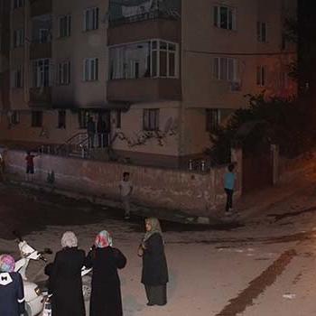 Bursa'da kombi patladı, yangın çıktı