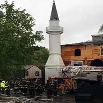 ABD'de New Haven Diyanet Camisi'nin kundaklanması