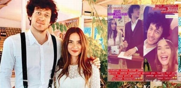 Müge Boz ve Caner Erdeniz Barcelona’da evlendi