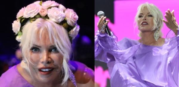 Ajda Pekkan Alanya'da sahne aldı