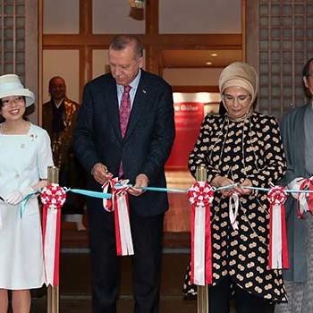 Cumhurbaşkanı Erdoğan, Tofukuji Tapınağı'nda Ara Güler Sergisi'ni açtı