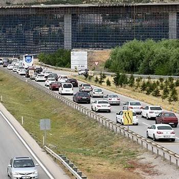 Tatilciler dönüş yolunda