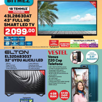 A101 18 Temmuz Dev Aktüel Ürünleri