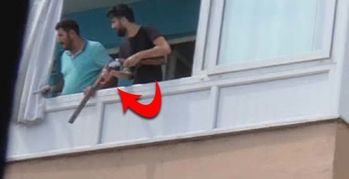 Beylikdüzü'nde yıkım gerginliği: Av tüfeğiyle bekledi