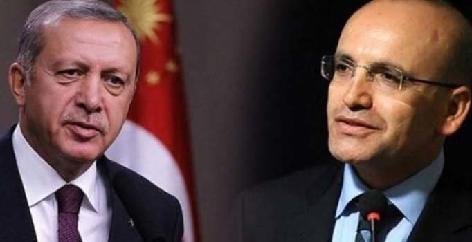 Cumhurbaşkanı Erdoğan, Mehmet Şimşek ile görüştü