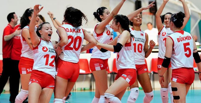 Türkiye, 16 Yaş Altı Kızlar Avrupa Voleybol Şampiyonasında zafere ulaştı