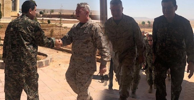 ABD'li general Jeffrey'nin Ankara ziyareti sırasında YPG elebaşı Cilo ile görüştü