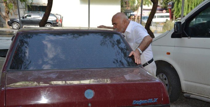 Çalınan Doğan'ına 4 yıl sonra kavuştu ve öptü